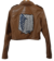 Chaqueta Attack On Titan Tolera Corta Simil Cuero - comprar online