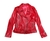 Campera cuero Riverdale roja Serpents - comprar online