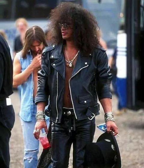 Campera de cuero Slash Guns & Roses