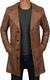 Tapado de cuero trench clasico - comprar online