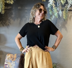 Imagem do Blusa Trançada Preta