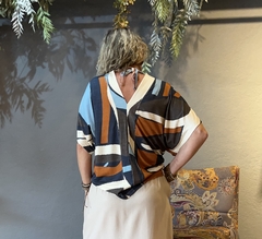 Blusa Boho Azul - loja online