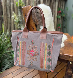 Bolsa Mandala Cinza