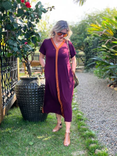 Vestido Mel Vinho - loja online