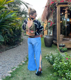Bolsa Mochila Woodstock Musgo - MARIA FLOR 