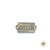 Etiqueta Metal Personalizada Oxossi Cor Dourado