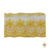 Bordado Inglês Cor Branco/Yellow Larg 4,5cm Peça 13,7m