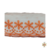 Bordado Inglês Cor Branco/Laranja Larg 4,5cm Peça 13,7m