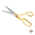 Tesoura de Alfaiate Cor 054 Dourado - TE006 - Tam 24 cm - Polegada 9-1/2 1 Un