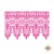 Renda Guipir - Cor 008 Pink - GP051 - Lag 8cm - Peça 13,7mts
