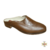 Babuche Masculino em Couro Marrom