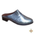Babuche Masculino em Couro Croco Prata REF. 1067