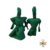 Boneco de Vulto - Casal - Cor - Verde