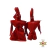 Boneco de Vulto - Casal - Cor - Vermelho