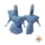 Boneco de Vulto - Casal - Cor - Azul Claro