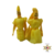 Boneco de Vulto - Casal - Cor - Amarelo