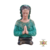 Estátua de Gesso Busto Santa Sara Verde Ref,27V 27cm