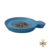 Incensario Prato 10 cm Universal Azul Claro em Resina - comprar online
