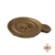 Incensario Prato 10 cm Universal Dourado em Resina - comprar online