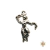 Pingente Niquel Iansã 2 Cor Prateado 4 cm - comprar online