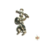 Pingente Niquel Ogum Cor Prateado 4cm - comprar online