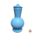 Quartinha Nagô de Louça - Cor Azul Claro - C/Tampa 16cm - comprar online