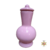 Quartinha Nagô de Louça - Cor Rosa - C/Tampa 16cm - comprar online