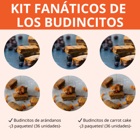 KIT FANÁTICOS DE BUDINCITOS