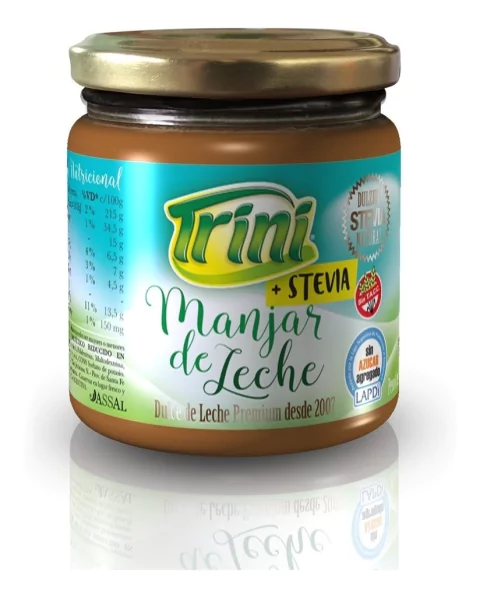 Dulce de leche sin azúcar Trini - 200 grs.