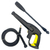 Kit Pistola Gatilho com Lança Bico Leque e Mangueira Nylon 3M para Lavajato Karcher K2.170