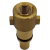 Adaptador Metal Canhão de Espuma Rosca Fêmea 1/4 Encaixe Fino Compatível com Lavadora Intech Machine - Parceiro das Peças