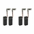 Kit com 2 pares Escova de Carvão Compatível com Martelete Bosch GBH2-26E
