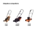 Kit 4un Mola Tração da Roda para Cortador de Grama Tramontina CE35P 35M2 30M 30M2 30P 35M 78799/125 na internet