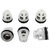 Kit 6un Válvula de Sucção e Pressão para Lavadora WAP 5100 FW006981