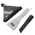 Kit Bico Canto Estofado Branco e Carpete Preto Compatível com Extratora WAP Home Cleaner FW005465
