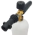 Aplicador Canhão de Espuma Snow Foam Profissional Branco 1L Rosca 1/4F