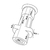 Imagem do Aplicador Difusor Snow Foam Canhão de Espuma Plástico 300ml Compatível com Lavajato Karcher K3.98M