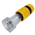 Kit 3un Conector com Filtro e Engate Rápido Amarelo Compatível com Lavadora Karcher K2.195 - Parceiro das Peças