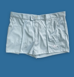 Short Tenis Plain Celeste
