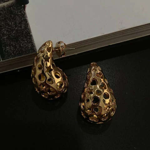 Brinco Gota Estrelas ABA36115 -2 (12 pares)