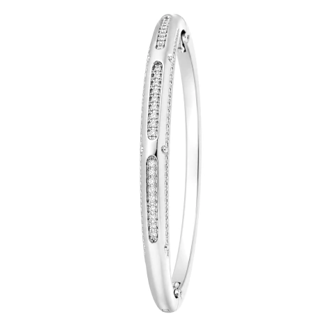 BRACELETE BANHO DE PRATA VINTAGE MICROZIRCONIAS APEA81005 (12 PEÇAS)