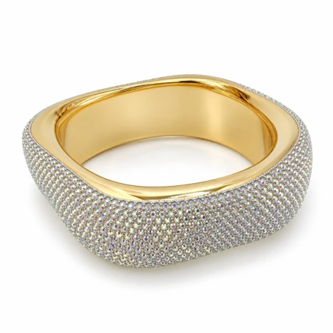Bracelete Bijuteria Malha de Strass EPEB35010-3 (12 peças)