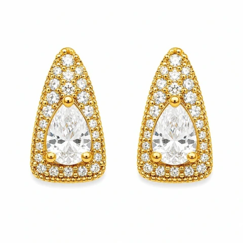 BRINCO FOLHEADO CLICK GOTA MICROZIRCONIAS CBDA18839-2 (12 PARES)