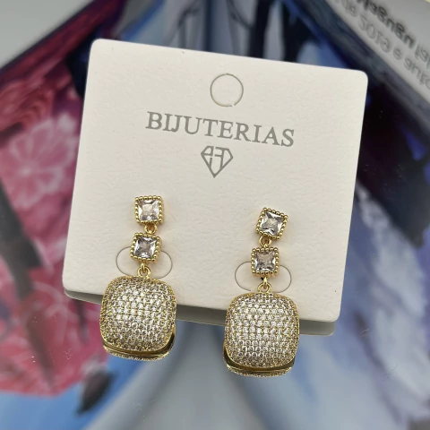 BRINCO CLÁSSICO MICROZIRCONIA BBEA31507 -2 (12 PARES) - buy online