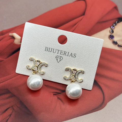 BRINCO PEROLA IBDA12003-6 (12 PARES) - comprar online