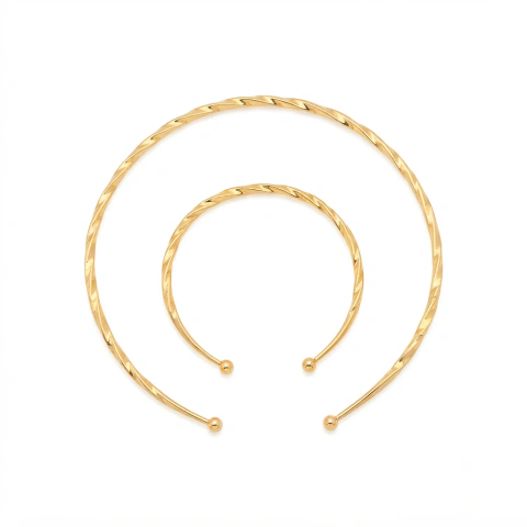 CONJUNTO ARO CHOKER + BRACELETE BBCB37503-3 (12 PEÇAS)