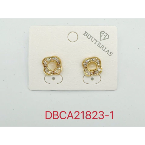 BRINCO OLHO DE TIGRE ZIRCÔNIAS DBCA21823 -1 (12 PARES) - buy online