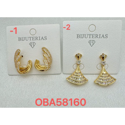 BRINCO MICROZIRCONIAS OBA58160 (12 PARES) - buy online