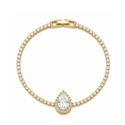 (INSPIRAÇ?O) PULSEIRA ZIRCÔNIA RIVIERA MPBA32322 (12 PEÇAS)