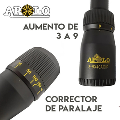 Mira telescópica 3-9x40 AOIR ANTIRECOIL